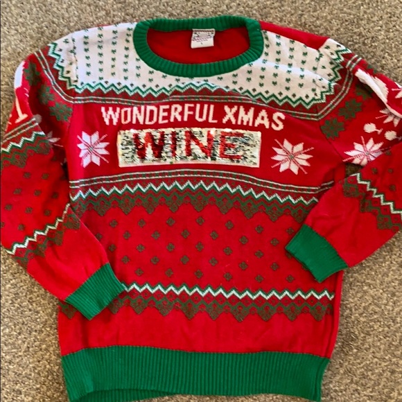 Christmas Sweater Flip Sequins - Picture 2 of 3